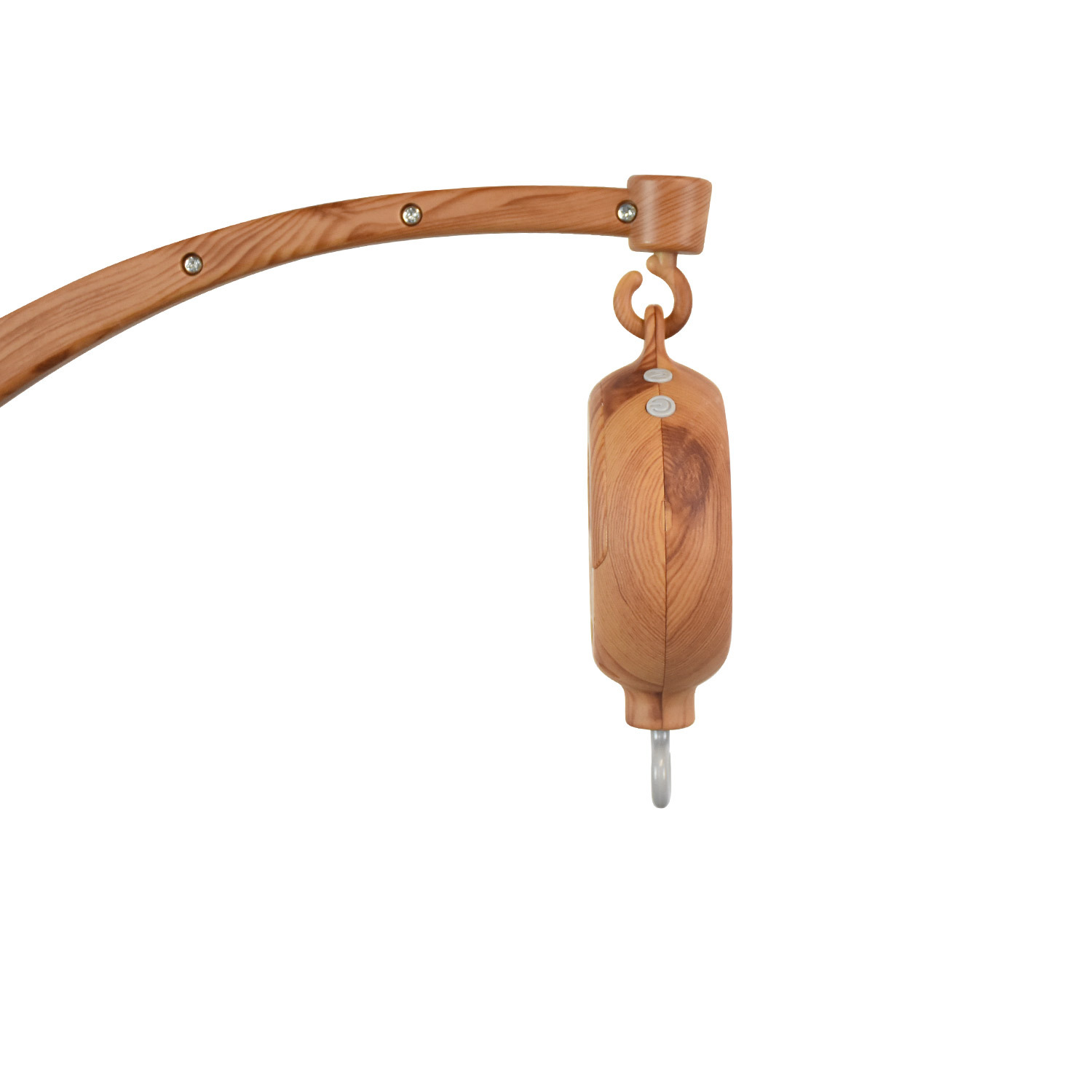 hleeduo 35 Wood Grain Bed Bell Baby Bed Bell Imitation Wood Grain Bed Bell 35 Electric Wood Grain Music Box