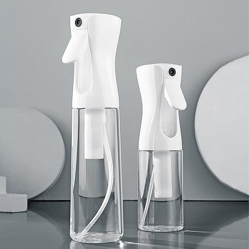 High-pressure continuous spray bottle hairdressing Makeup Hydrating spray bottle sub-bottled press fine mist watering can gardening watering spray