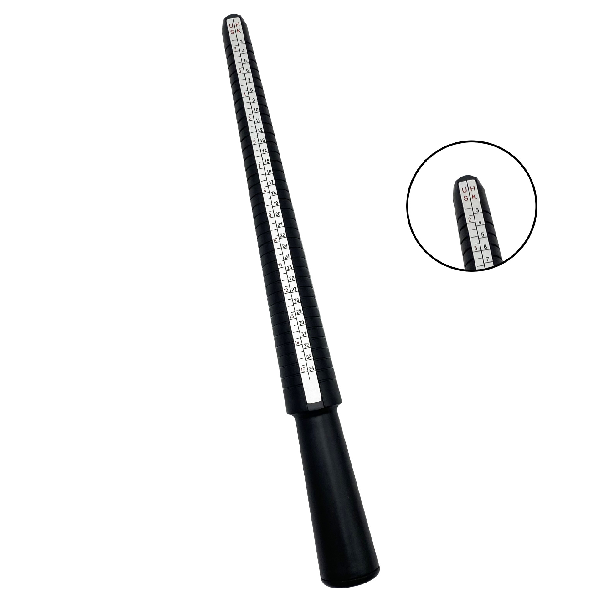 Plastic HK Ring Ring Ring Rod Measurement Finger Swath Finger Size Measurement