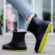 Japanese Style Rain Shoes Women's Fashionable Outer Wear overshoes Lightweight Waterproof Rubber Shoes New Work Non-Slip Adult Short Rain Boots