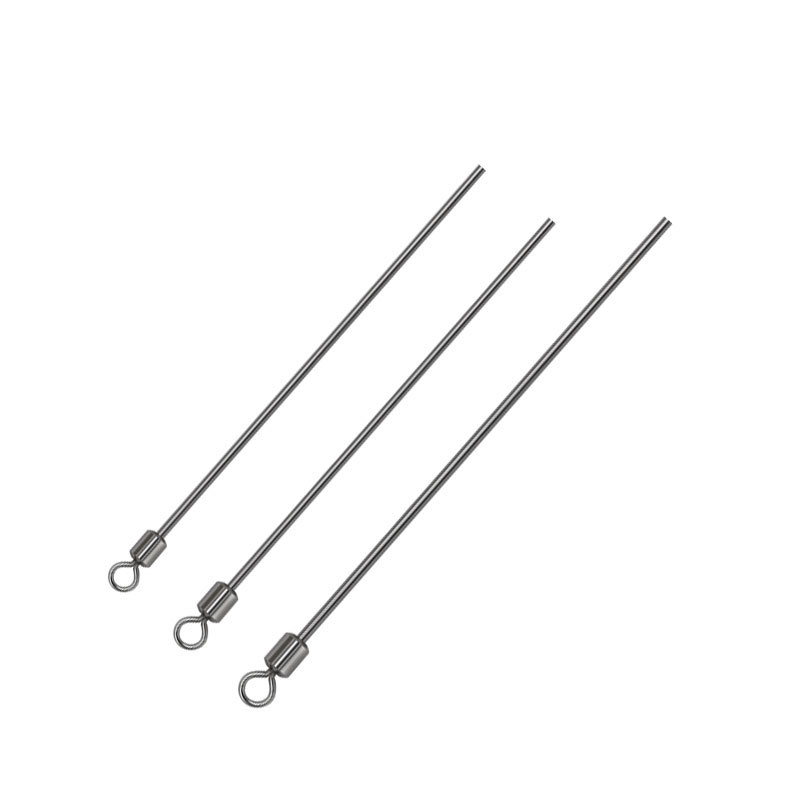 Long Needle Swivel Connector Luya Flying Spine Fishing Group Swivel Steel Wire Outdoor Fishing Supplies Fishing Tackle Small Accessories