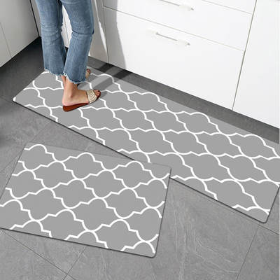 Amazon Leather Kitchen Carpet Floor Mat Scrub Door Mat Door Mat PVC Foam Clean Carpet Mat