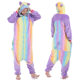 Cross-border cartoon one-piece flannel pajamas animal children parent-child performance costume dinosaur Tianma Unicorn