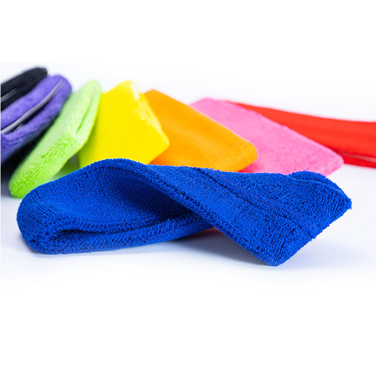 Towel Sports Hair Band Headband for Men and Women Basketball Fitness Running Yoga Multi-color Sweat-absorbent Headband Hair Band