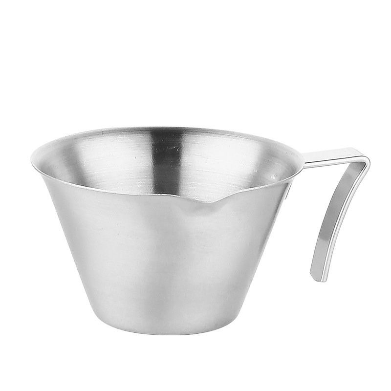 Cross-border hot sale 304 stainless steel concentrated cup Italian coffee extraction Cup with scale 100ml measuring cup coffee appliance