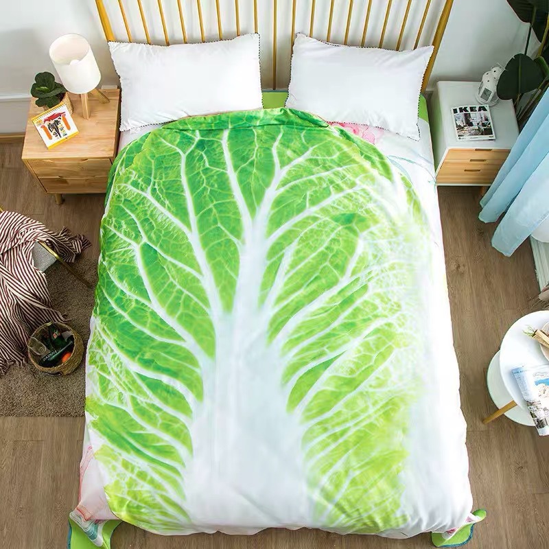 Nap Air Conditioning Blanket Cabbage Pancake Blanket Decorative Blanket Pancake Blanket Baby Wrap Blanket Office Single Burrito Blanket