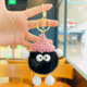 Wool hat small briquettes-black