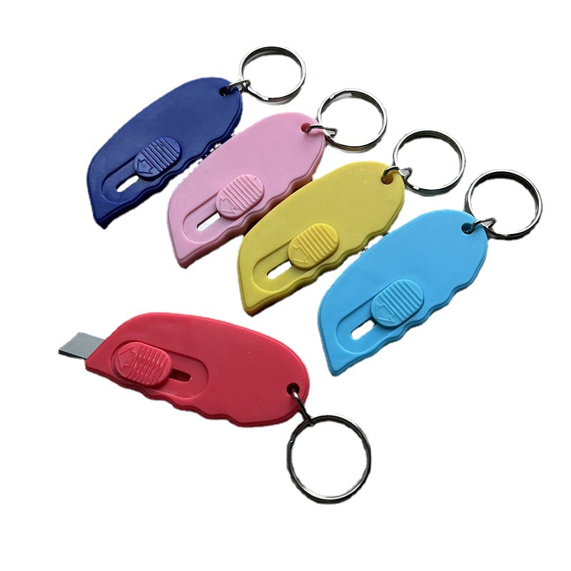 Cross-border special mini knife keychain unpacking Express Box package knife shrink blade unpacking knife