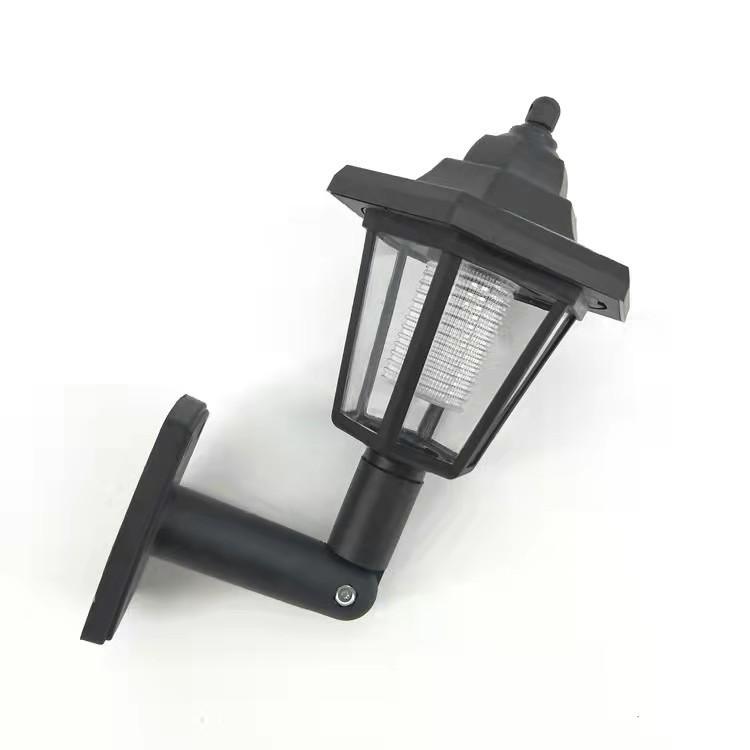 E-commerce cross-border solar hexagonal wall lamp Palace Lamp garden lamp outdoor light control new Villa decorative lamp manufacturers