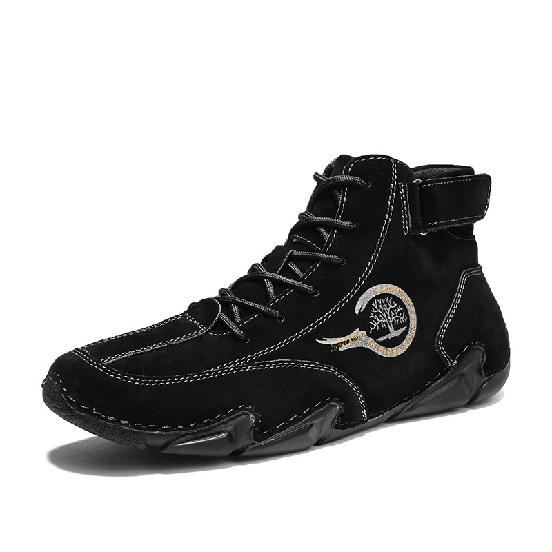 Cross-border explosions spring and autumn new men's casual shoes short boots outdoor casual men's boots fashion men's shoes wholesale martin boots