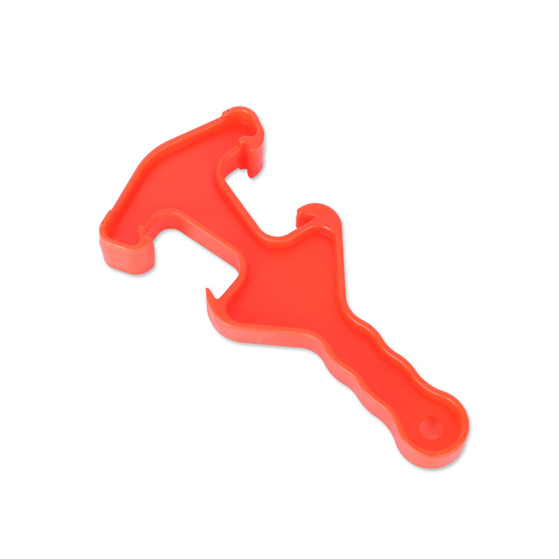 Barrel opener paint barrel oil barrel wrench lid opener wide barrel American barrel universal double-head barrel opener