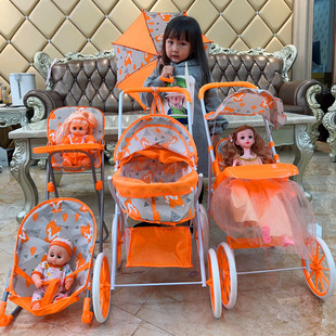 Children's shopping cart toy play house simulation trolley baby cross-border Amazon boy and girl baby birthday gift