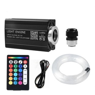 LED light source machine optical fiber cable set RGBW mobile phone app voice control remote control car starry sky light kit