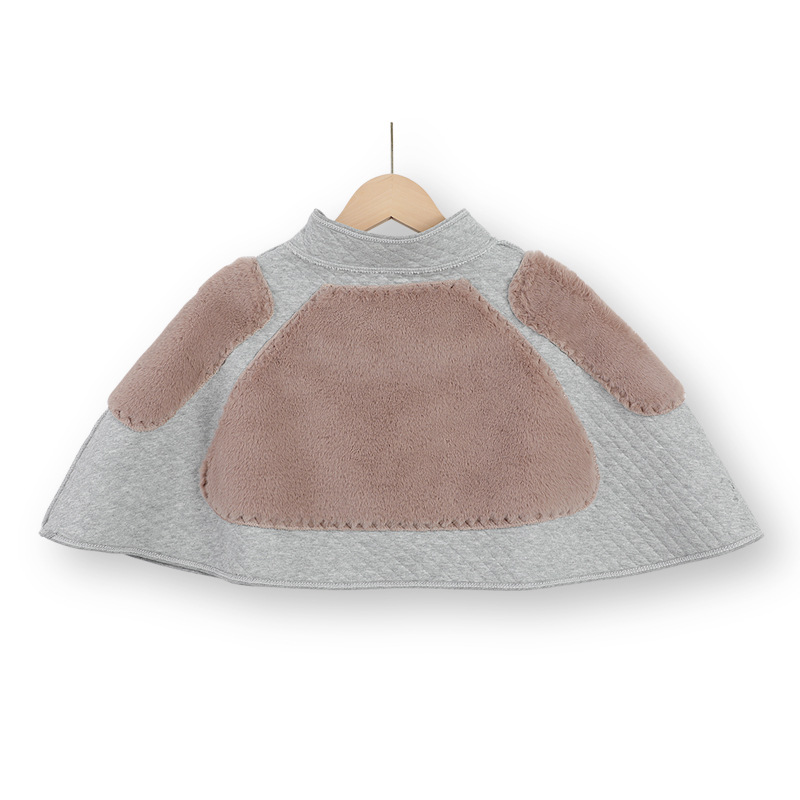 Autumn and winter confinement shoulder pad cotton cold-proof warm shawl women's velvet padded shoulder cervical waistcoat sleeveless air-conditioning room