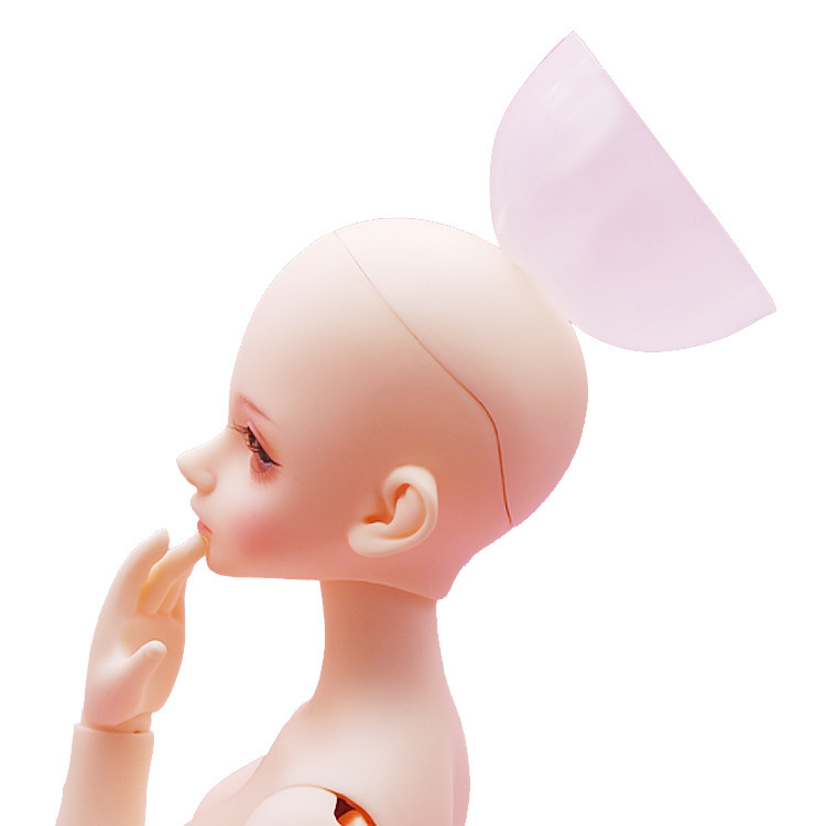 A variety of BJD headgear silicone headgear anti-staining small cloth 3 uncle 4 6 non-slip SD doll fixed wig