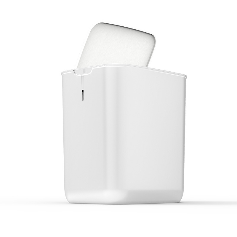 スマートセンシングゴミ箱家庭用キッチンリビングトイレ専用フタ付大容量トイレ自动开盖|undefined