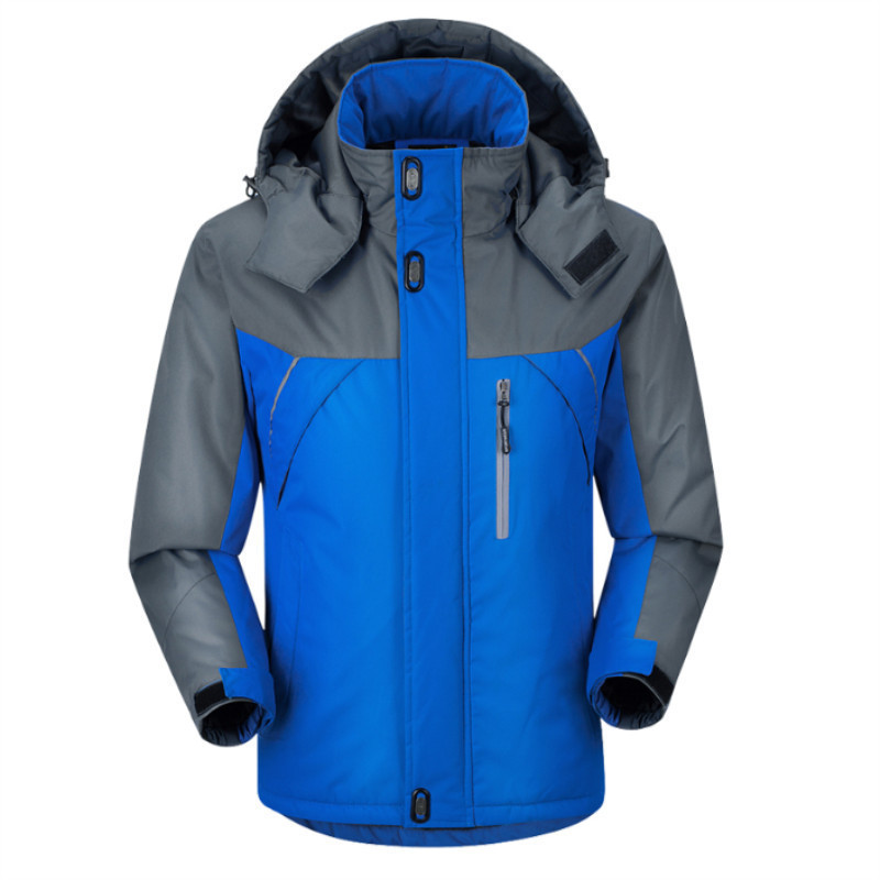 2023 winter men's and women's cotton-padded clothes foreign trade fashion slim fit large size warm cotton-padded padded clothes padded jacket factory