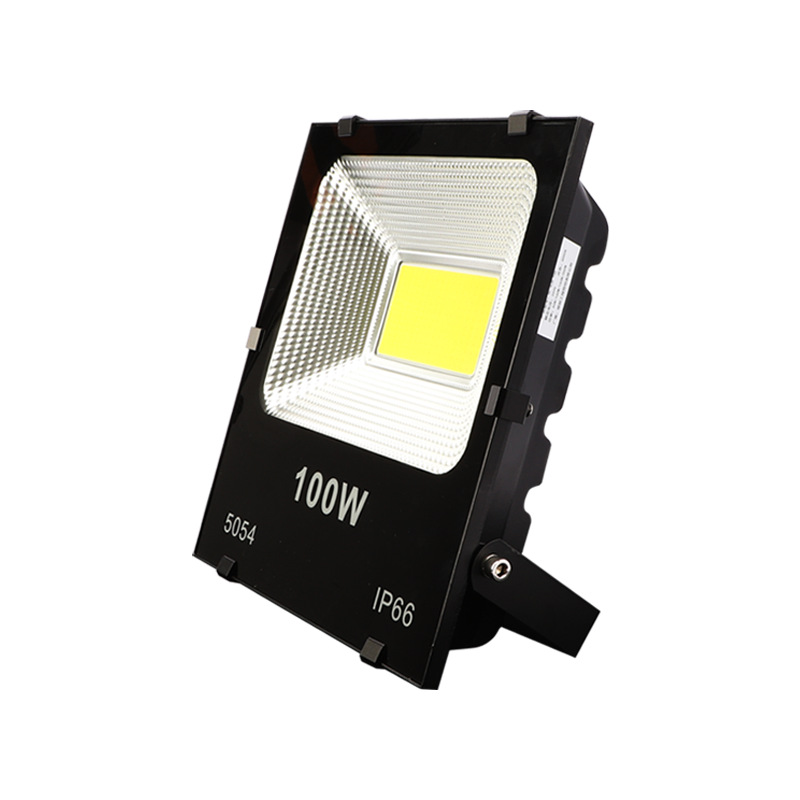 cob square projection light led outdoor waterproof high power flood light projection light tunnel advertising light