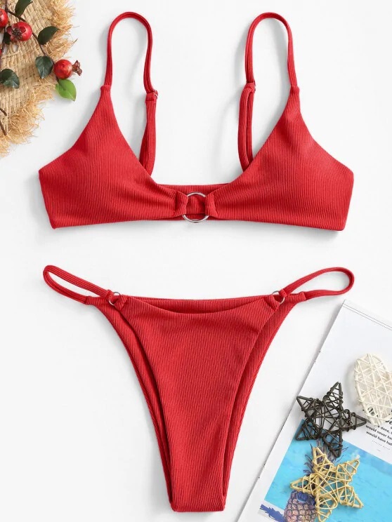 2021ebay速売通女性分体水着純色セクシービキニbikini|undefined