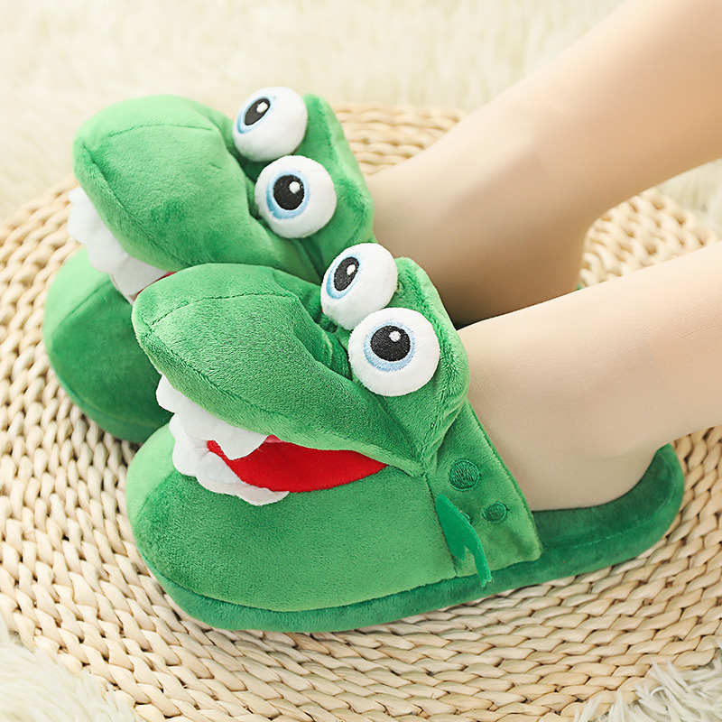 Tiktok same style Ledi funny crocodile can reach open mouth fish slippers Xiao Di crocodile slippers can dance small crocodile Internet celebrity