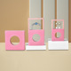 Light pink inner box paper sleeve (round hole);7*7*2