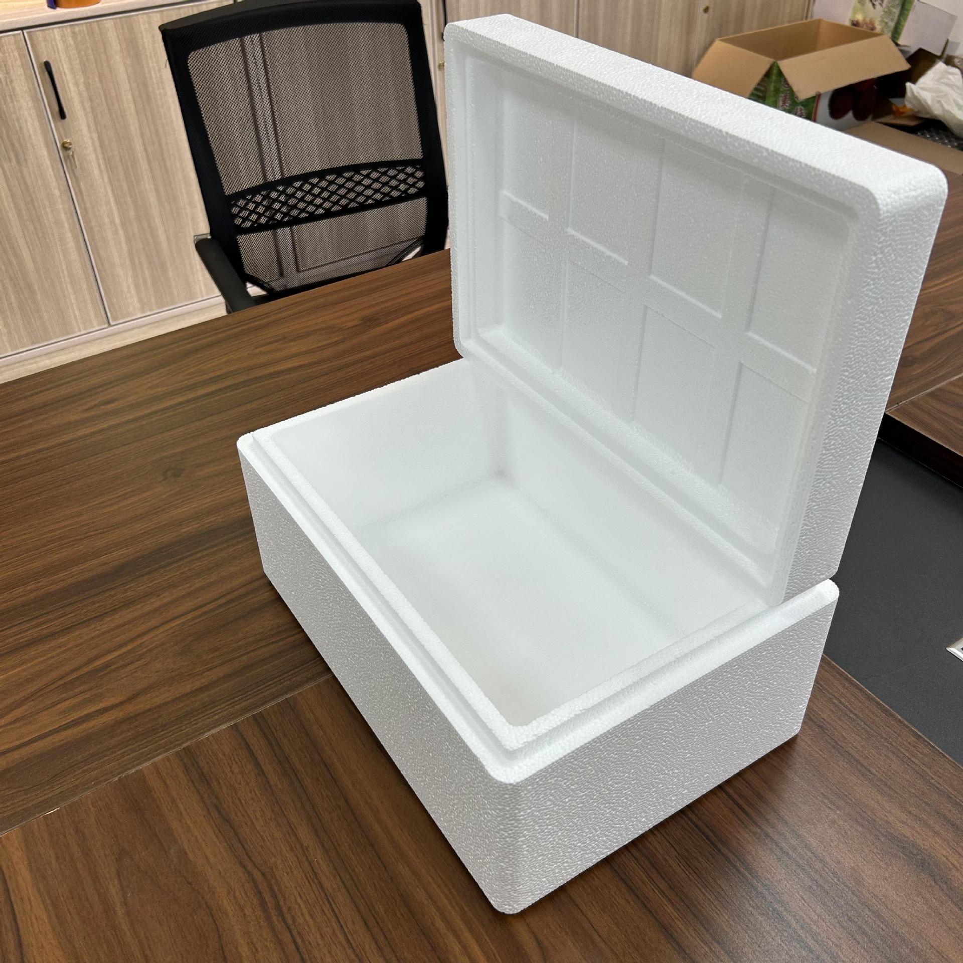 Foam box express special postal simple style fresh food large insulation box seafood foam box factory wholesale