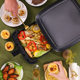 Household Air Fryer Large Capacity Intelligent Visual Household Electric Fryer Stainless Steel Multifunctional Air Fryer Machine