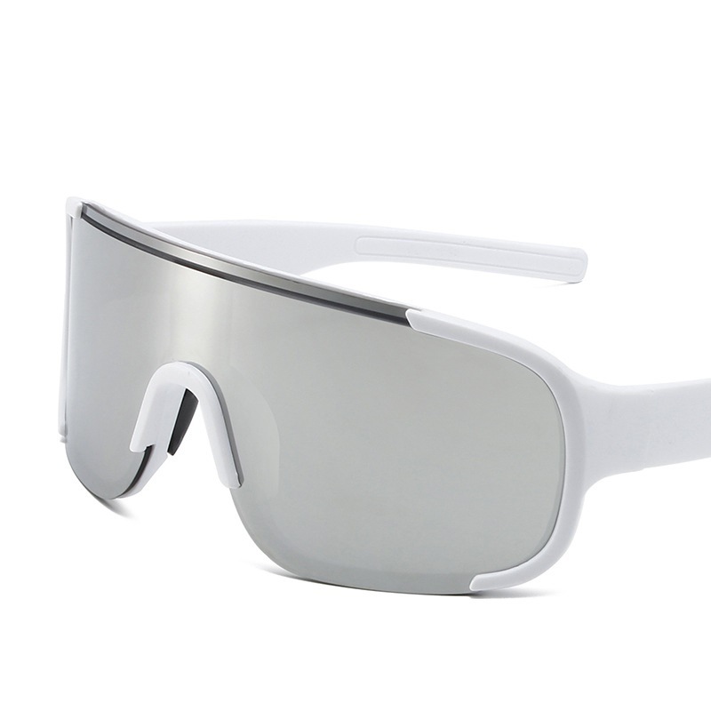 Trendy Big Frame Outdoor Riding Glasses TikTok Red Book Online Celebrous Sunglasses Personalized Men's and Women's Mountaineering Skiing Sunglasses