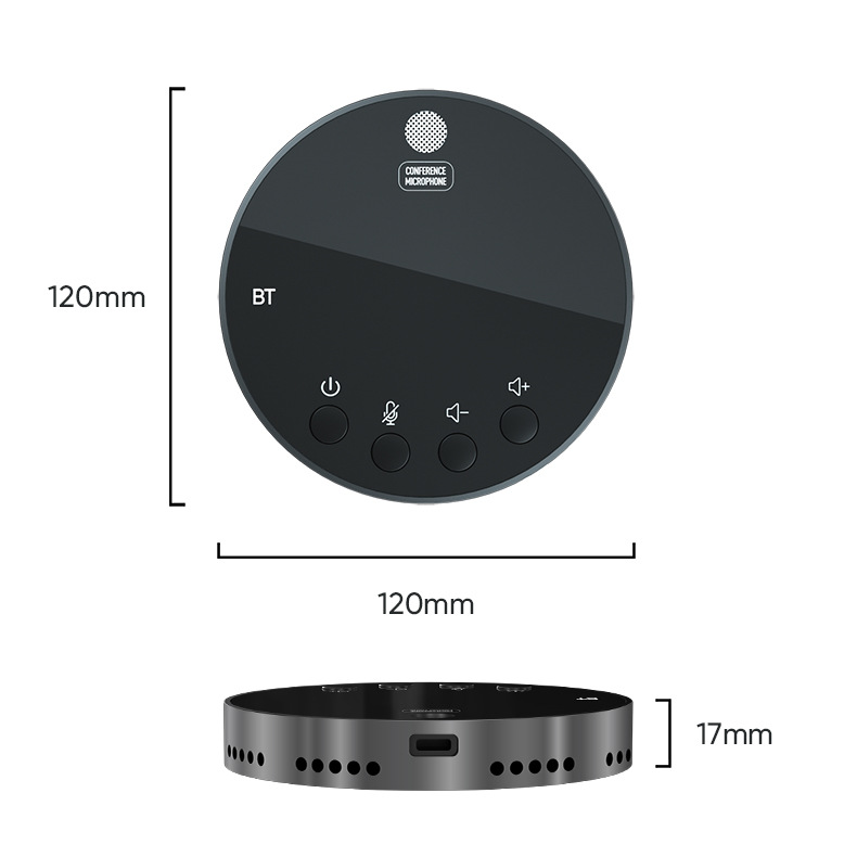 Eight tone Y08 video conference interface microphone omnidirectional microphone recording built-in speaker USB computer notebook