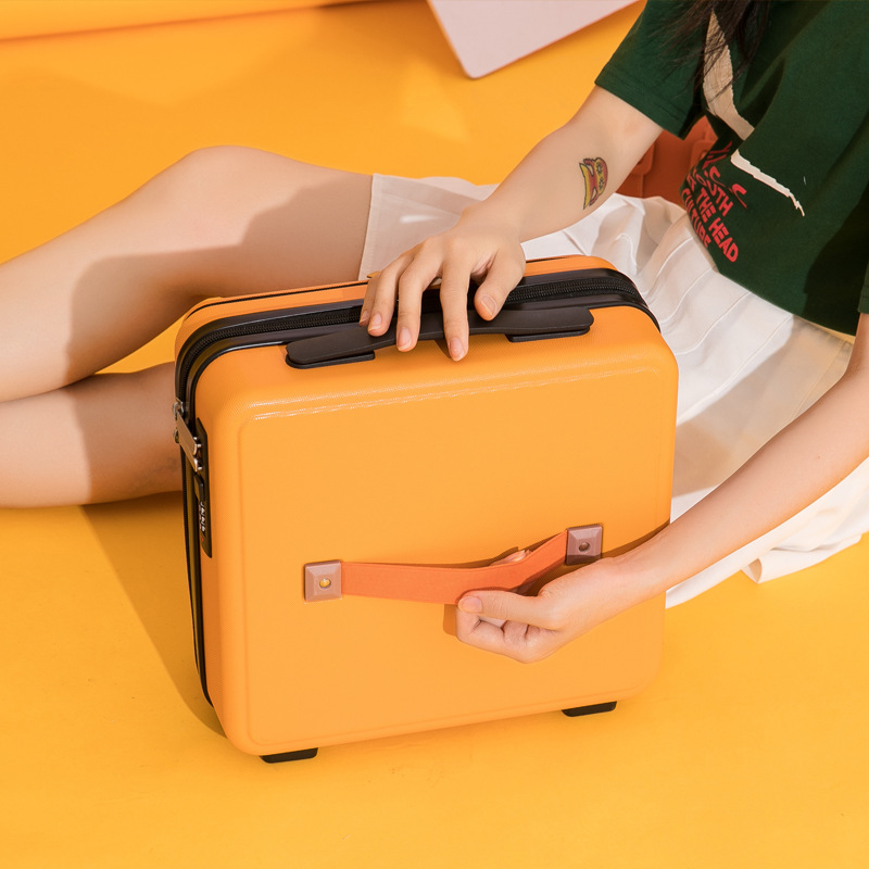 Suitcase Makeup Small Luggage Box Mini 16-inch Password Box Small Lightweight Suitcase for ipad Storage Bag