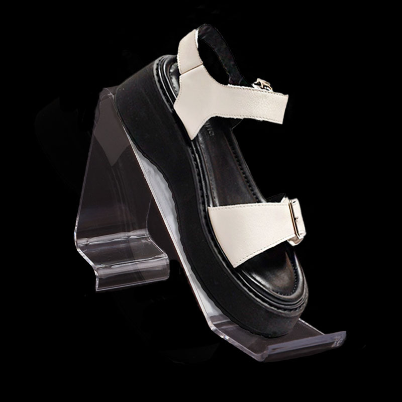 Plastic Women's Shoes Rack Costume Props Shop Display Plastic Bracket Convenience Night Market Stall Women's Shoes Display Rack
