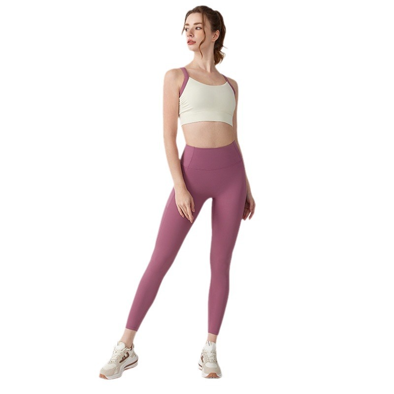 Kitten ear Xingqing pants suit yoga pants women's high waist hip lifting fitness pants outer wear kitten ear sports underwear Yu