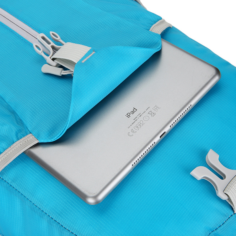 Cross-border outdoor folding bag printable logo hiking bag waterproof backpack factory direct wholesale