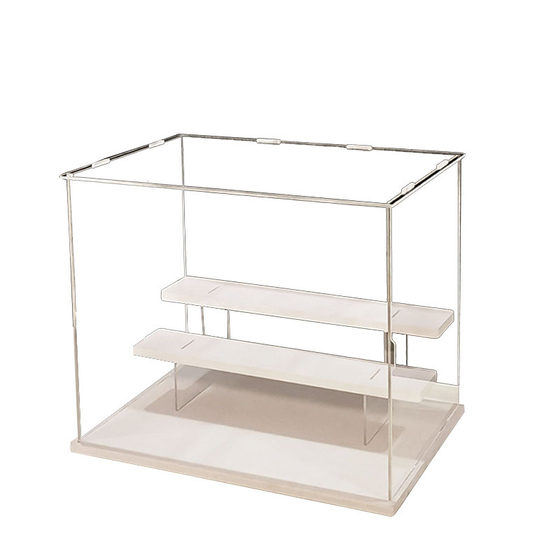 Multi-layer hand-made blind box storage display cabinet frame Lego building blocks transparent acrylic plastic with step storage rack