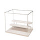Multi-layer hand-made blind box storage display cabinet frame Lego building blocks transparent acrylic plastic with step storage rack