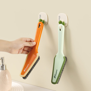 Multifunctional carrot four-in-one brush bathroom bathroom floor brush household wall joint corner floor cleaning brush small brush