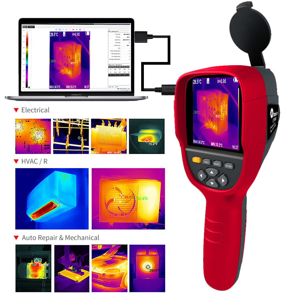 Analysis of Lithium Battery Charging TOOLTOP ET692C Large Screen Handheld High Precision Thermal Imaging Software