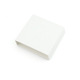 White paper cover; 7x7x2cm