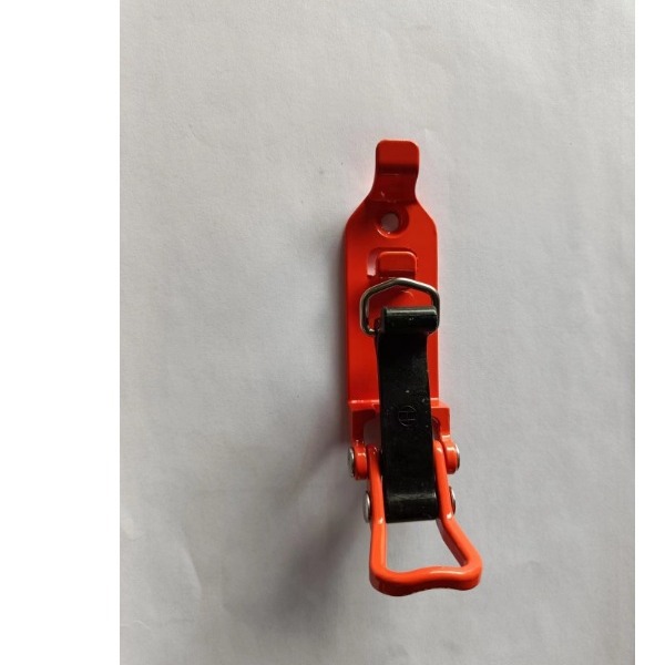 Fastening buckle folding hinge hardware accessories wholesale zinc alloy fixed hanger buckle metal clamp ladder card