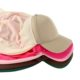 Cross-border solid color Pearl scarf plus cotton baseball cap one 2-piece hat women's new fashion set headscarf