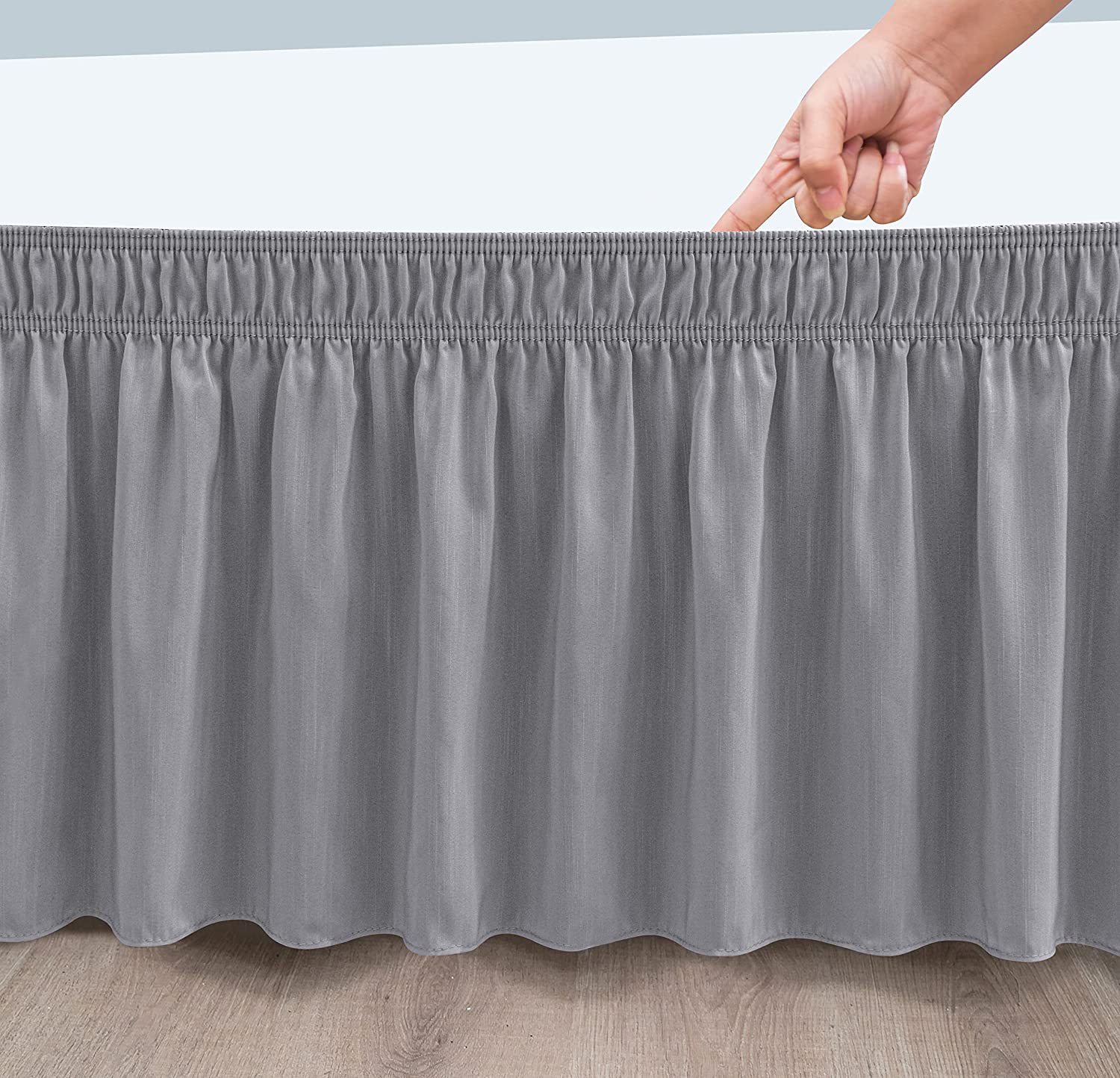 Cross-border bed skirt Amazon with foreign trade size European and American style elastic band easy to change multi-size multi-color