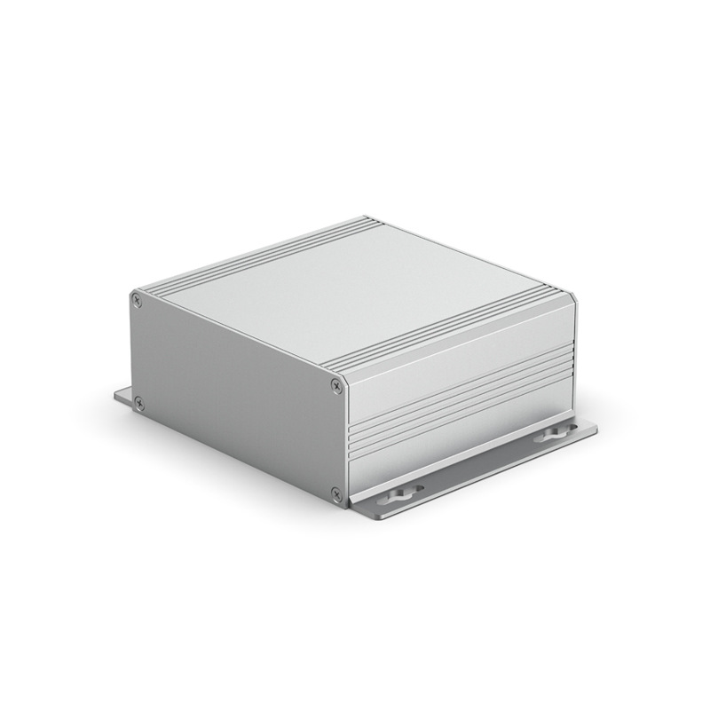 Yongfang 150.4-50.8 power supply aluminum shell PCB aluminum alloy shell instrument instrument aluminum profile PLC Shell Processing