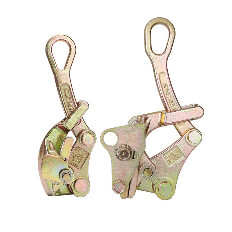 Universal wire gripper Japanese wire gripper 1t2t3t steel strand gripper wire rope gripper tensioner gripper