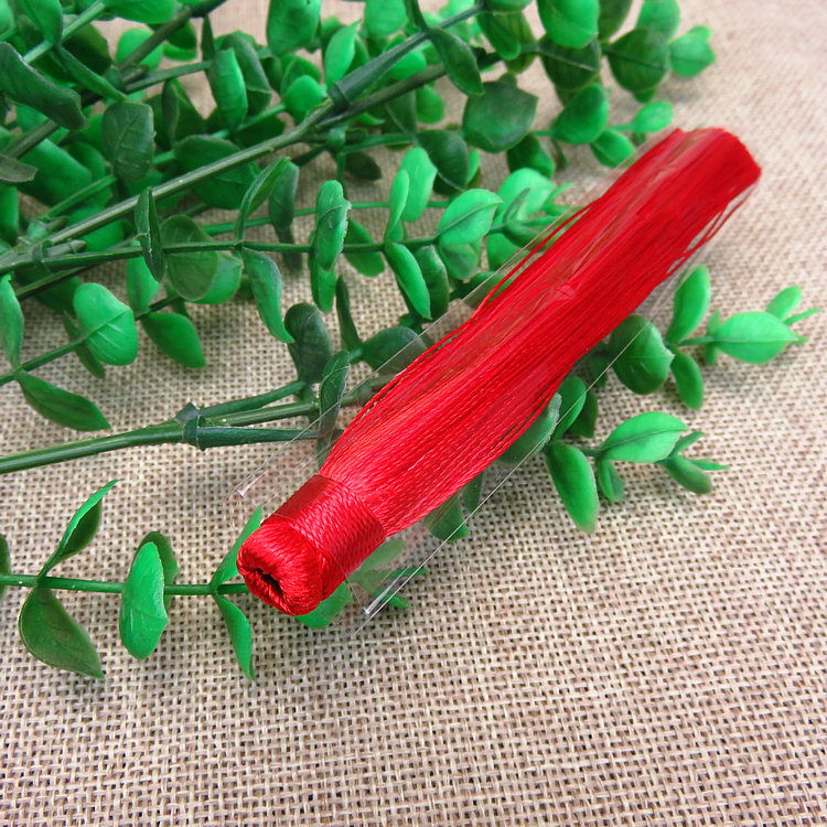 Standard 12cm Chinese Knot Pendant Tassel Handmade DIY Chinese Knot Pendant Accessories Hanging Spike Semi-finished Products