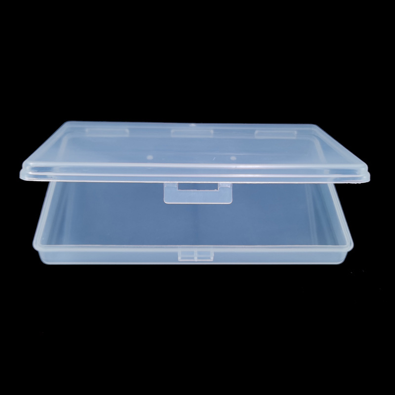 Rectangular plastic packing box PP transparent plastic box jewelry box storage box manufacturers supply PP yuan packaging box