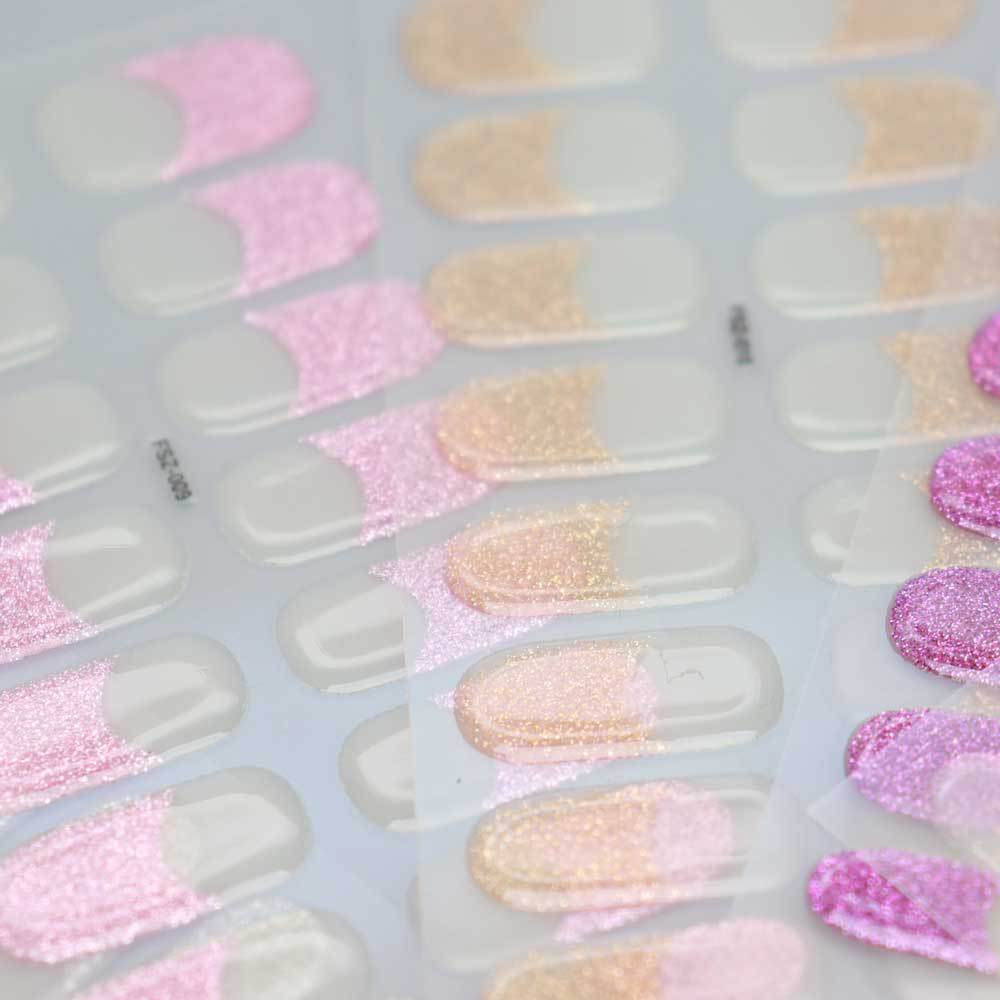 New cross-border explosions waterproof long-lasting uv nail stickers phototherapy patches semi-cured gel nail stickers manufacturers wholesale