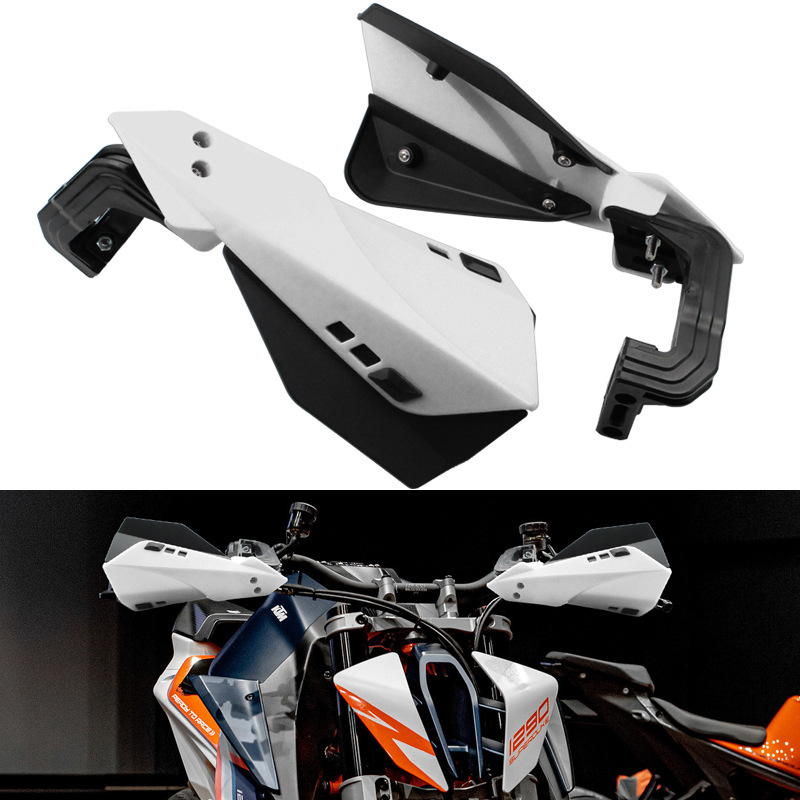 New off-road vehicle motorcycle windshield hand guard anti-collision hand cover square double-layer pointed hand guard anti-fall hand guard
