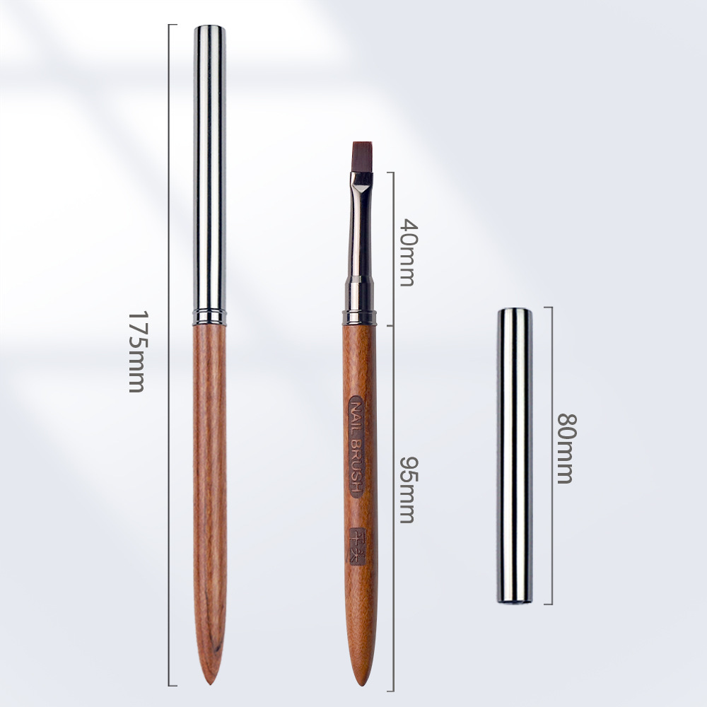Sandalwood nail pen special nail set pen light therapy pen nail brush suit Japanese factory wholesale nail tools