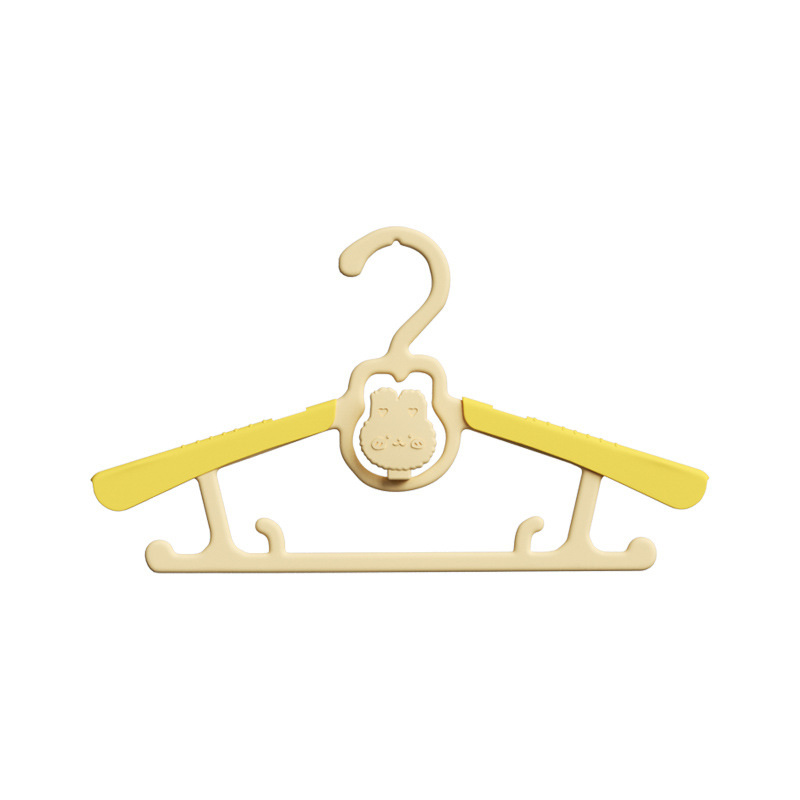 Children's clothes hanger baby clothes rack retractable baby newborn baby clothes hanger home