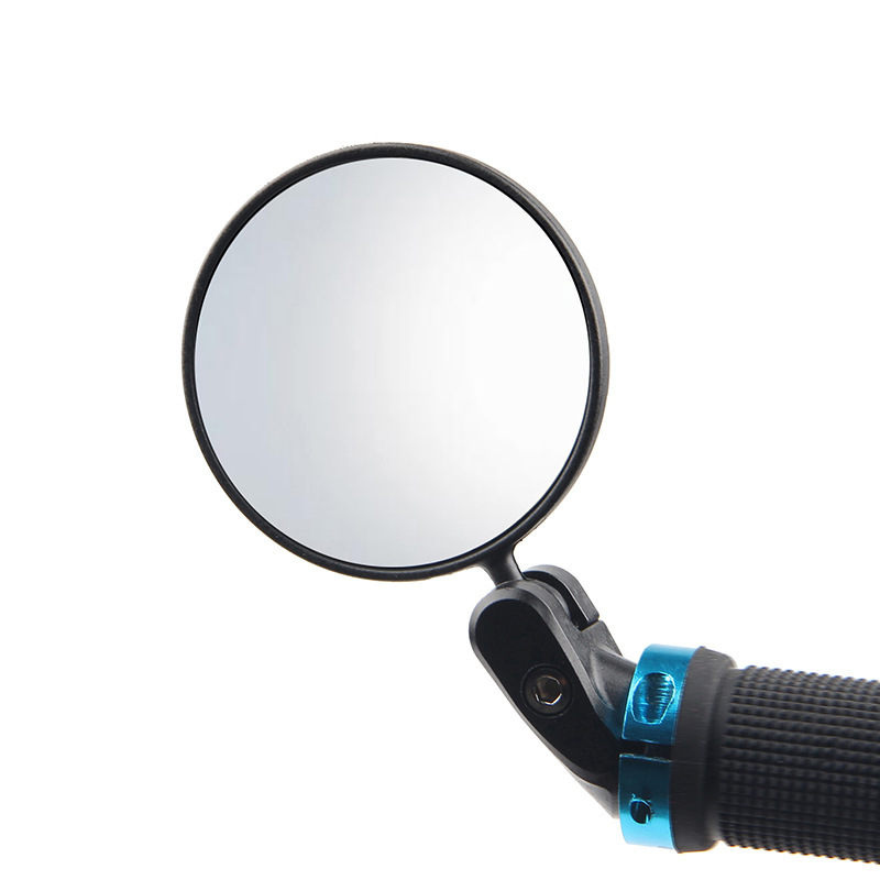 Bicycle rearview mirror mountain road car foldable convex rearview mirror plug mirror riding equipment